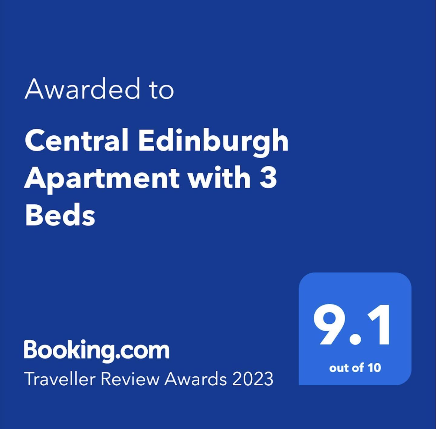 Traveller Award Winner 2024 - Edinburgh Apartment With 3 Beds エクステリア 写真